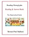 Immagine del venditore per Reading Hieroglyphs - Reading & Answer Book: The Shipwrecked Sailor [Soft Cover ] venduto da booksXpress