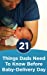 Bild des Verkufers fr 21 Things Dads Need to Know before Baby-Delivery Day [Soft Cover ] zum Verkauf von booksXpress