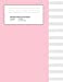 Image du vendeur pour Standard Manuscript Paper: Pink Cover Blank Sheet Music Notebook (Notebook for Musicians) [Soft Cover ] mis en vente par booksXpress