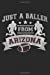 Image du vendeur pour Just a Baller from Arizona Football Player Journal [Soft Cover ] mis en vente par booksXpress