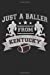 Seller image for Just a Baller from Kentucky Football Player Journal [Soft Cover ] for sale by booksXpress