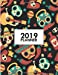 Bild des Verkufers fr 2019 Planner: 8.5"x11" Dia de los Muertos Weekly 2019 Planner Yearly Agenda (1 January - 31 December 2019 ) [Soft Cover ] zum Verkauf von booksXpress