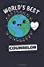 Seller image for World's Best Counselor: Notebook / Journal With 110 Lined Pages [Soft Cover ] for sale by booksXpress