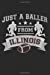 Image du vendeur pour Just a Baller from Illinois Football Player Journal [Soft Cover ] mis en vente par booksXpress