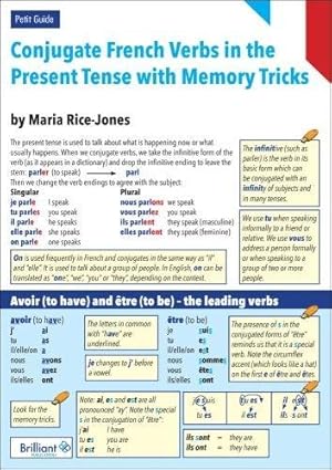 Seller image for Conjugate French Verbs in the Present Tense with Memory Tricks: A Petit Guide [Soft Cover ] for sale by booksXpress