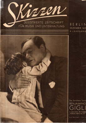 Skizzen. Illustrierte Zeitschrift für Musik und Unterhaltung. 9. Jahrgang-Heft 12/1935.