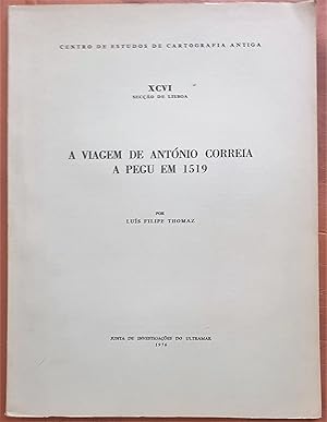 A viagem de Antonio Correia a Pegu em 1519