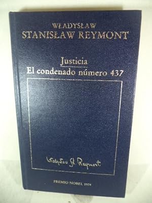 Imagen del vendedor de JUSTICIA - EL CONDENADO NUMERO 437 a la venta por VALINLIBROS