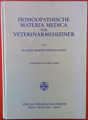 Immagine del venditore per Homopathische Materia Medica fr Veterinrmediziner venduto da biblion2