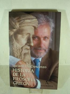 Imagen del vendedor de HISTORIA DE LA FILOSOFIA GRIEGA a la venta por VALINLIBROS