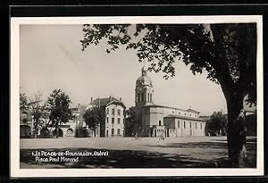 Seller image for Carte postale Le Peage-de-Roussillon, Place Paul Morand for sale by Bartko-Reher