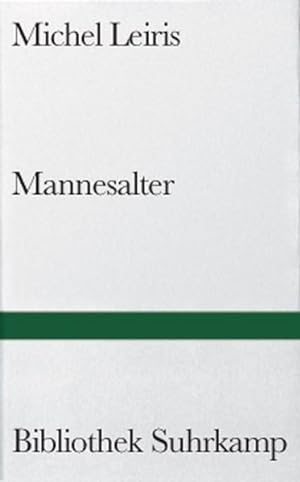 Immagine del venditore per Mannesalter (Bibliothek Suhrkamp) venduto da Versandantiquariat Felix Mcke