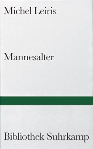 Bild des Verkufers fr Mannesalter (Bibliothek Suhrkamp) zum Verkauf von Versandantiquariat Felix Mcke