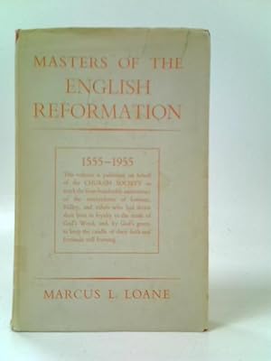 Bild des Verkufers fr Masters of the English Reformation zum Verkauf von World of Rare Books