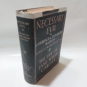 Seller image for Necessary Evil; The Life of Jane Welsh Carlyle for sale by Cambridge Rare Books