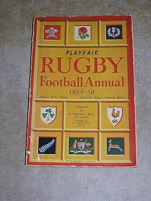 Image du vendeur pour Playfair Rugby Football Annual 1958 - 59 mis en vente par Neo Books