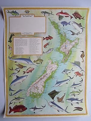 U.B.D. Pictorial Map: New Zealand Fishes