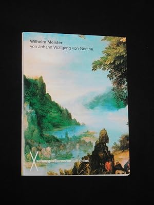 Seller image for Programm Schauspiel Hannover 2005/06. WILHELM MEISTER von Goethe. Regie: Jarg Pataki, Bhne: Alex Harb, Kostme: Sandra Mnchow, Puppen/ Masken: Kattrin Michel. Mit Reiner Unglaub, Marcel Metten, Holger Blow, Mila Dargies, Bernd Geiling, Anne Mller, Martina Struppek, Wiebke Alphei, Julia Brettschneider, Dorothee Metz, Julia Staedler, Heino Sellhorn for sale by Fast alles Theater! Antiquariat fr die darstellenden Knste