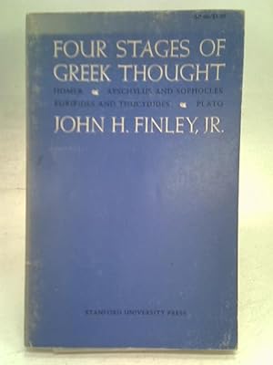 Immagine del venditore per Four Stages of Greek Thought (H.Camp Lecture) venduto da World of Rare Books