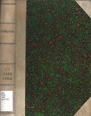 Seller image for Mnemosyne - N. S. vol. XXXII 1904 Bibliotheca Philologica Batava for sale by Biblioteca di Babele