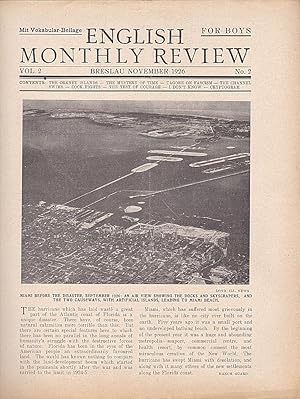 English Monthly Review for Boys, vol.2 Nr. 2, November 1926