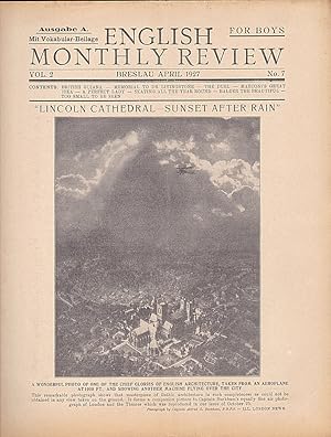 Immagine del venditore per English Monthly Review for Boys, vol.2 Nr. 7, April 1927 venduto da Versandantiquariat Karin Dykes