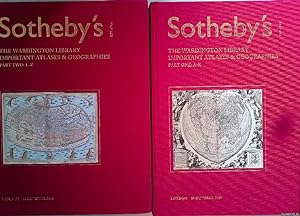 Seller image for Sotheby's London: the Wardington Library: important atlases & geographies (2 volumes) *SIGNED* for sale by Klondyke