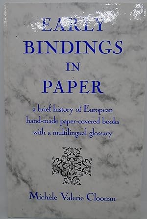Bild des Verkufers fr Early Bindings In Paper zum Verkauf von Juniper Books