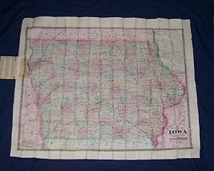 New Sectional Map Of Iowa. Engd. Compiled & Drawn From U.S. Surveys By George F. Cram Proprietor ...