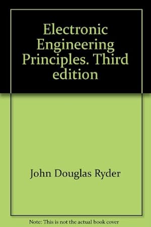 Seller image for Electronic Engineering Principles. Third edition for sale by Ammareal