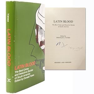 Seller image for [Typescript agreement to reprint "Los doce figuras del mundo" by H. Bustos Domecq in Latin Blood, signed by Borges and Bioy Casares] for sale by James Cummins Bookseller, ABAA