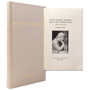Seller image for Dante Studies, Volume I. Dante in the Twentieth Century for sale by The Old Mill Bookshop