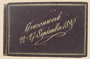 ALBUM FOTOGRÁFICO, GRUSONWERK, 22-27 SEPTEMBER 1890.