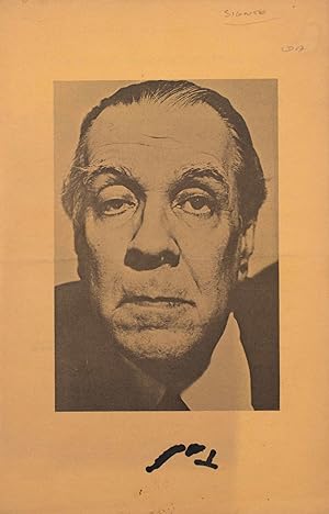 Lakeside Magazine Presents An Evening with Jorge Luis Borges February 5, 1976, The Louis Room, No...