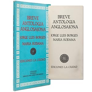 Imagen del vendedor de Breve Antologia Anglosajona a la venta por The Old Mill Bookshop