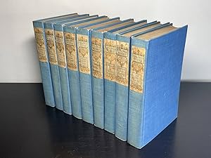 Seller image for Kipling's Works - 9 Volume Hardcover Set 1913 (Mine Own People, The Phantom Rickshaw, Letters of Marque, Wee Willie Winkie, Barrack Room Ballads, Soldiers Three, Under the Deodars, The Story of the Gadsbys, Plain Tales from the Hilles) for sale by True Oak Books