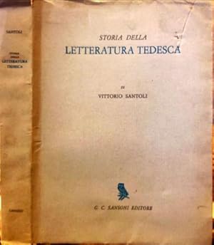 Seller image for Storia della letteratura Tedesca. for sale by Libreria La Fenice di Pietro Freggio