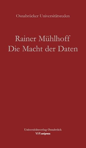 Bild des Verkufers fr Die Macht der Daten : Warum knstliche Intelligenz eine Frage der Ethik ist zum Verkauf von AHA-BUCH GmbH