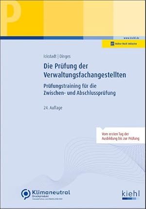 Seller image for Die Prfung der Verwaltungsfachangestellten for sale by Rheinberg-Buch Andreas Meier eK