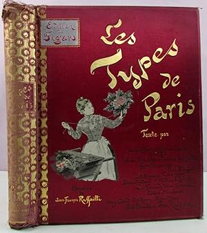 Image du vendeur pour Les Types De Paris, Dessins De Jean-Francois Raffaelli, Edition Du Figaro mis en vente par Antique Emporium