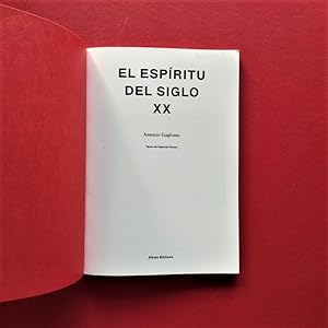 Imagen del vendedor de El Espritu del Siglo XX. Texto de Valentn Roma. a la venta por Carmichael Alonso Libros