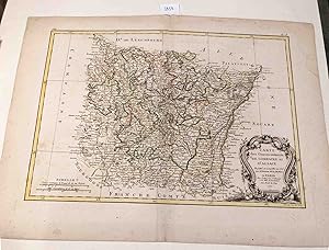 Imagen del vendedor de Carte des Gouvernements DE LORRAINE et D' ALSACE (1771) a la venta por Carydale Books