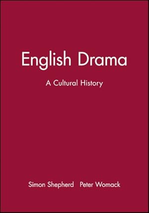 Seller image for English Drama : A Cultural History for sale by GreatBookPricesUK