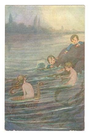 Seller image for Peter Pan - The Mermaid's Lagoon Postcard for sale by Jenny Wren Books