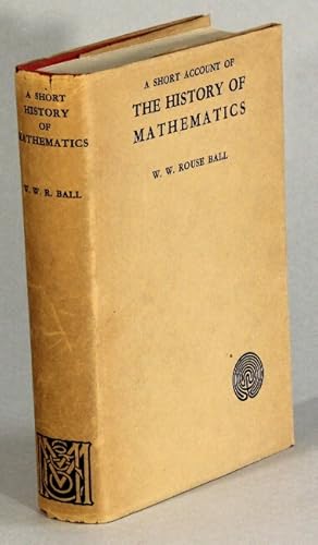 A short account o the history of mathematics