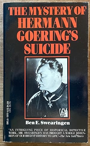 Seller image for The Mystery of Hermann Goering's Suicide for sale by Molly's Brook Books