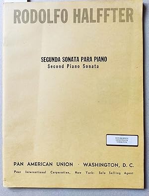 Bild des Verkufers fr Segunda Sonata Para Piano. - Second Piano Sonata. Peer international Corporation 4-33. zum Verkauf von Versandantiquariat Kerstin Daras