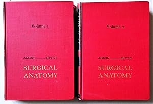 Surgical Anatomy. Volume 1 (and) Volume 2. Fifth Edition. With over 3000 ilustrations on 1241 fig...