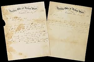 Post Emancipation African American Employment Letters on the Mississippi Central Railroad