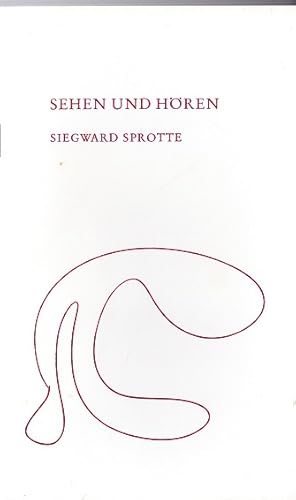 Sehen und Hören. Ateliergespräche ; H. 2